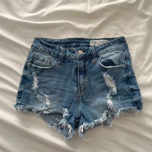 Ripped shorts